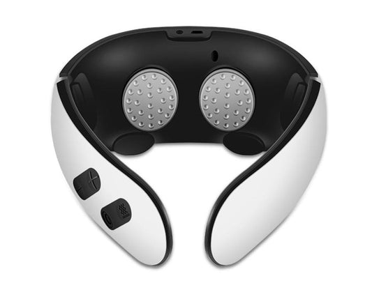 JMT-072778 Voice-Activated Neck Massager with USB Charging and Electrode Sheets