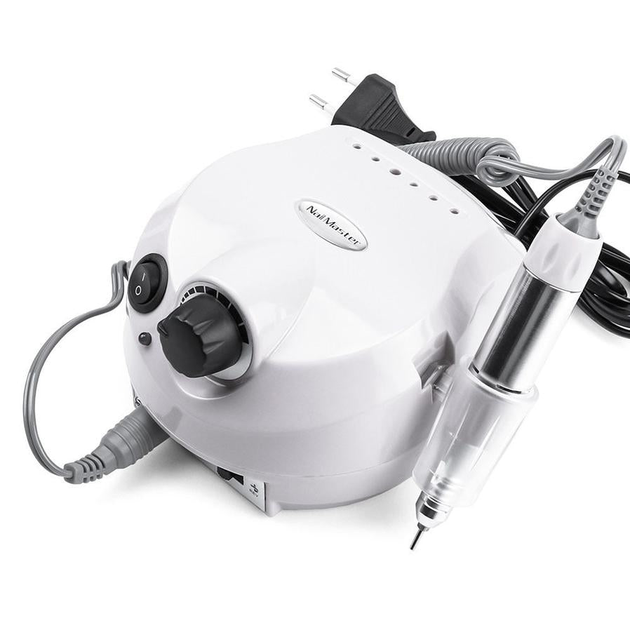 JMT-072842 Electric Nail Polisher Drill Kit with Foot Switch and Six Nail Bits, 0-35000RPM, for Manicure and Pedicure