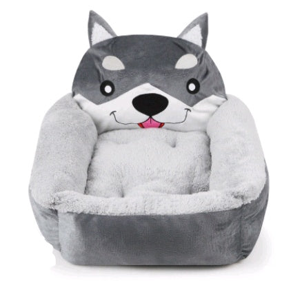 JMT-072842 Plush Pet Kennel Mat for Cats and Dogs - Multiple Styles and Sizes Available