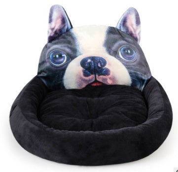 JMT-072842 Plush Pet Kennel Mat for Cats and Dogs - Multiple Styles and Sizes Available