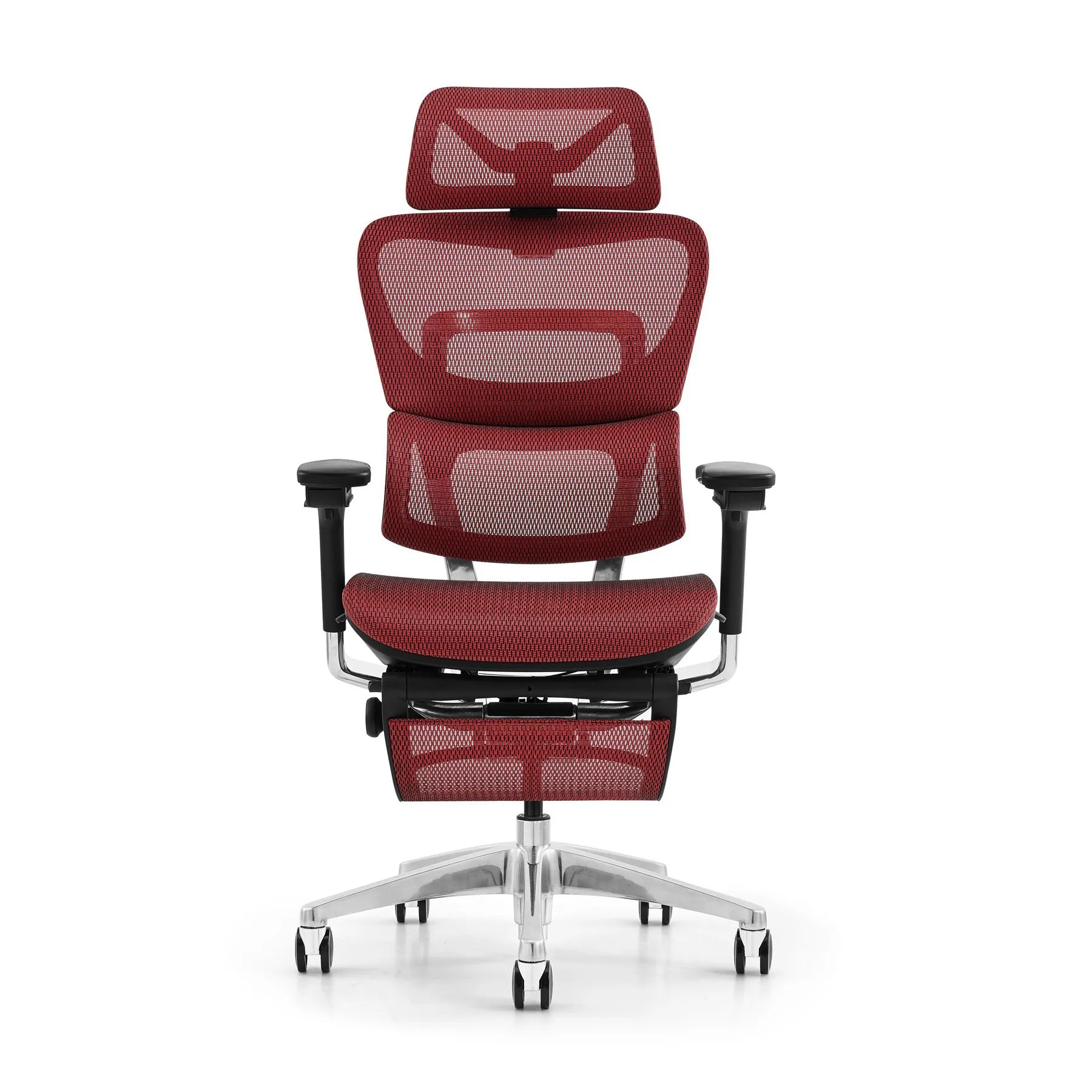 JMT-072970 Ergonomic High Back Mesh Office Chair with Adjustable Footrest and Supportive Design