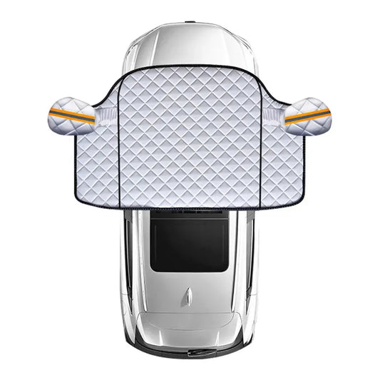 JMT-073162 Universal Foldable Waterproof Windshield Snow Cover for Car Protection from Sun and Snow