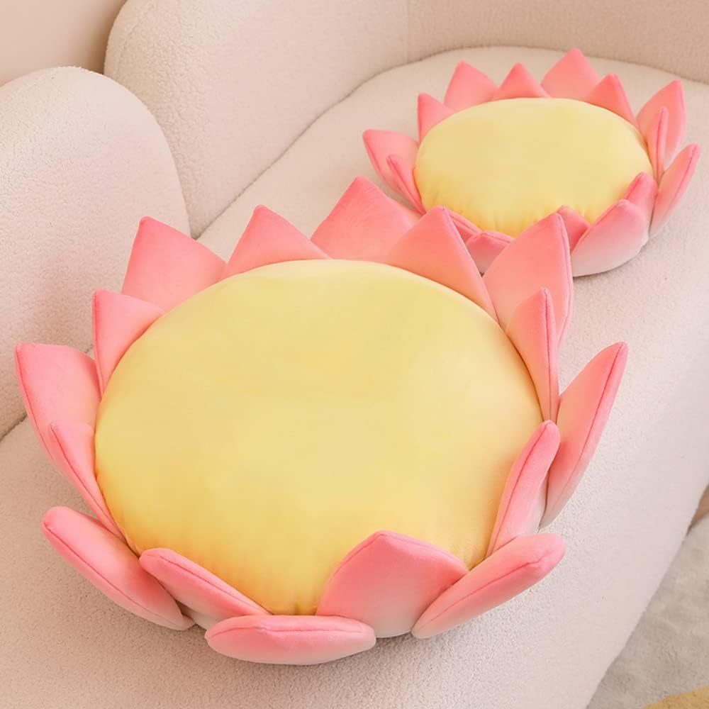 JMT-073354 Three-Dimensional Lotus Shape Cat Sofa Bed - Soft and Comfortable Indoor Pet Cushion, Detachable and Non-Slip Design