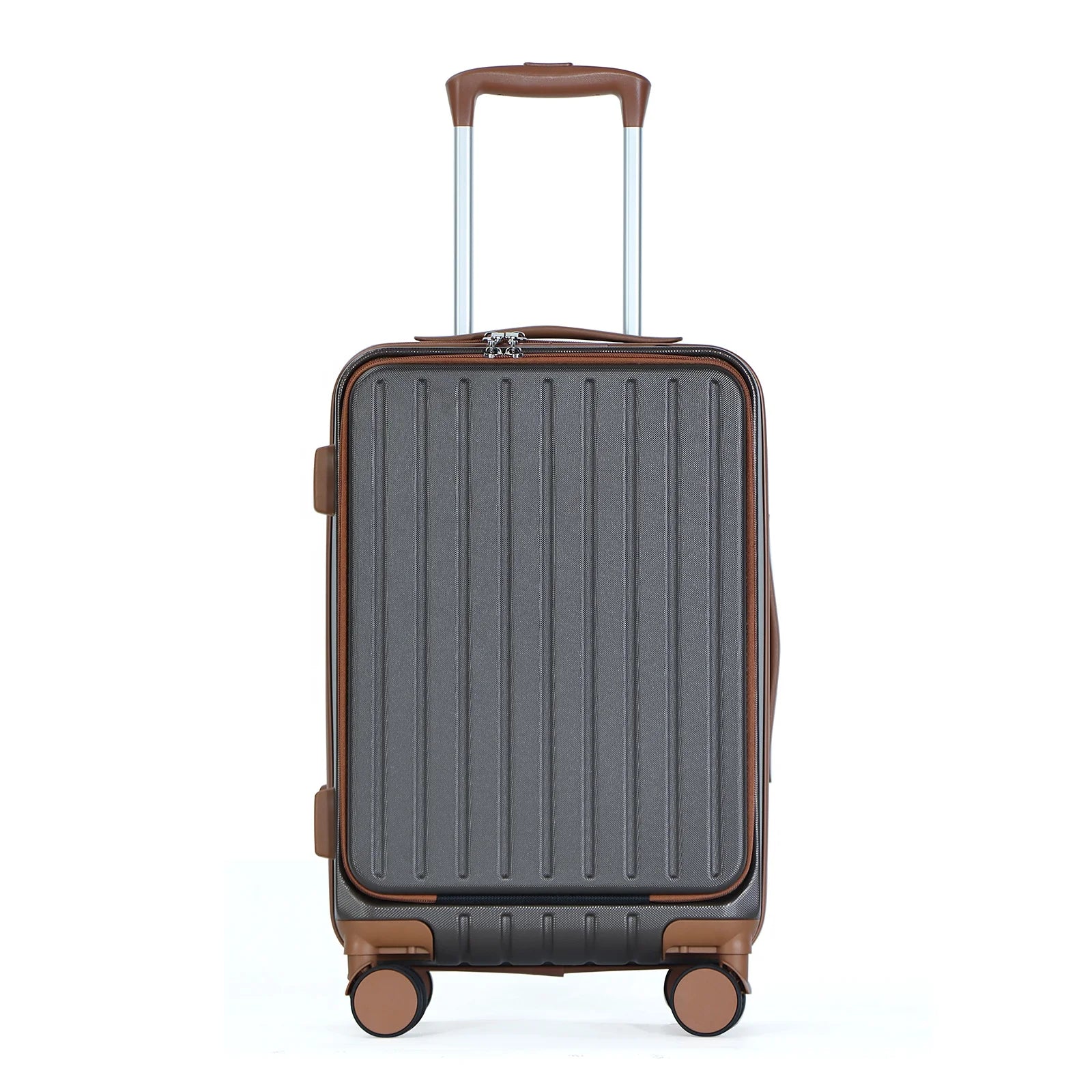 JMT-073418 Lightweight 20-Inch ABS and PC Trolley Hard Case Suitcase for Travel