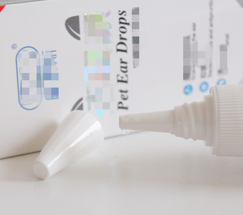 JMT-073610 Pet Ear Cleaning Solution - 60 ml for Dogs and Cats, Gentle Formula with Salicylic Acid and Peppermint Oil, Helps Prevent Ear Infections and Odor