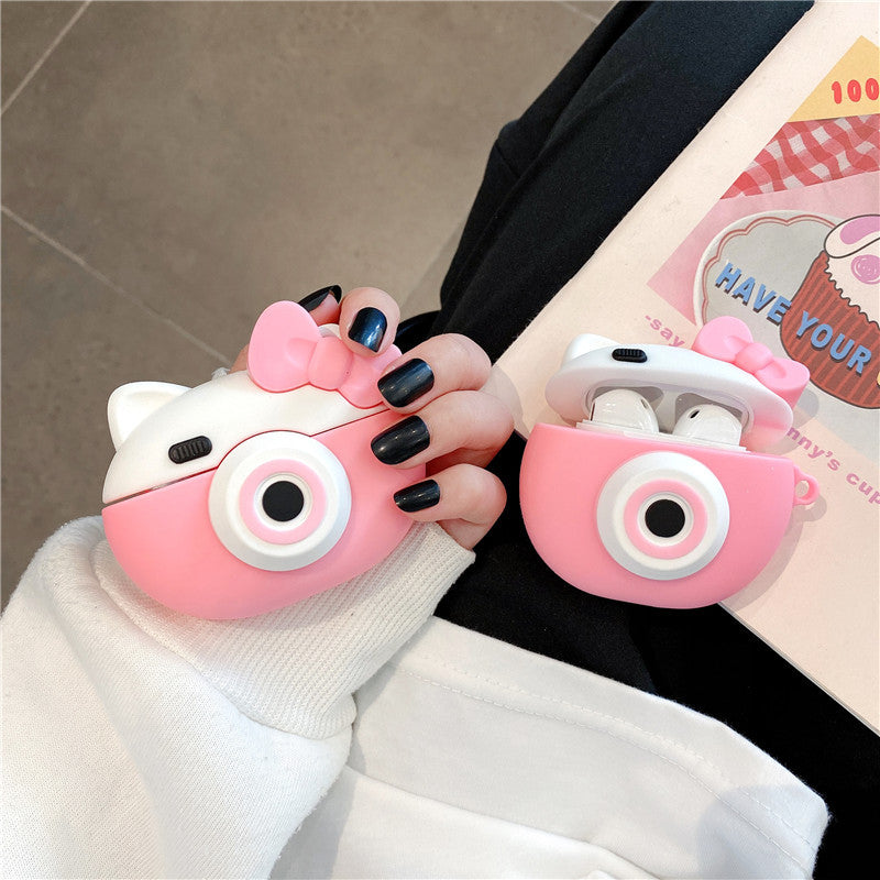 JMT-073674 Cartoon-Style Protective Sleeve for AirPods and iPhone Models