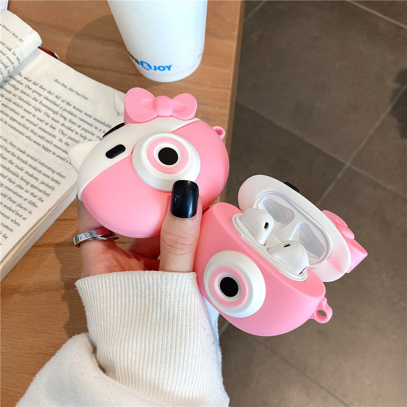 JMT-073674 Cartoon-Style Protective Sleeve for AirPods and iPhone Models