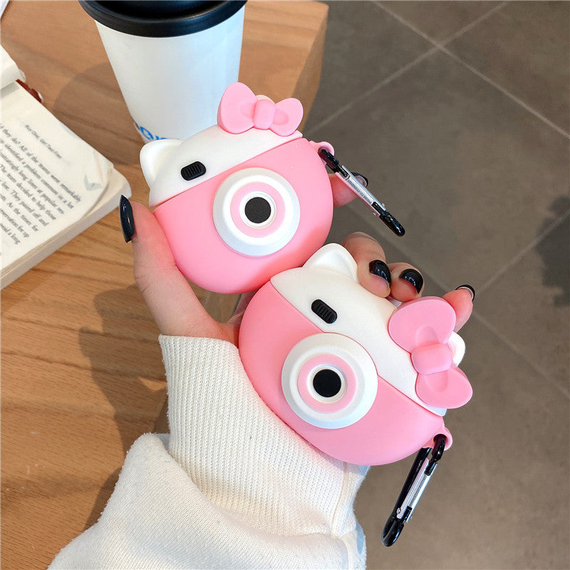 JMT-073674 Cartoon-Style Protective Sleeve for AirPods and iPhone Models