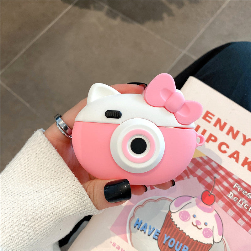 JMT-073674 Cartoon-Style Protective Sleeve for AirPods and iPhone Models