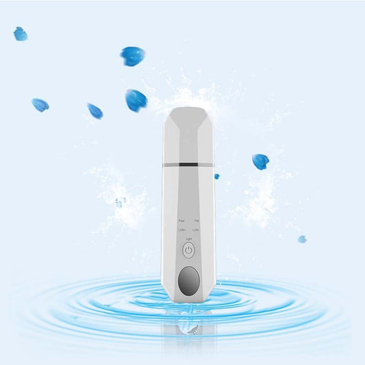 JMT-073930 Ultrasonic Pore Cleaner & Blackhead Remover with Red and Blue Light Therapy