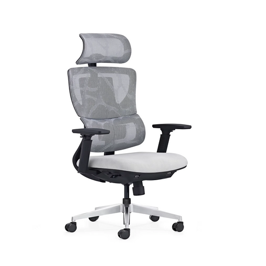JMT-074442 Contemporary High-Back Ergonomic Office Chair with Adjustable Foam Support and Mesh Design