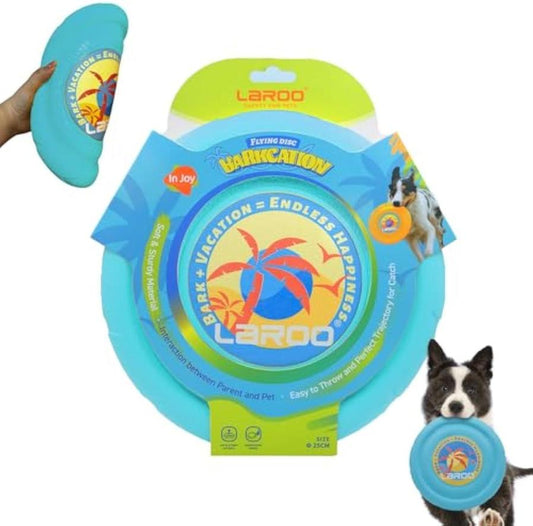 JMT-074506 Durable Interactive Flying Disc for Medium to Large Dogs - Ideal for Outdoor Fun and Summer Activities