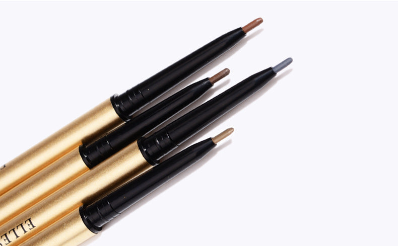 JMT-074954 Slim Waterproof Eyebrow Pencil with Spiral Brush - Long-Lasting Natural Finish in Various Shades