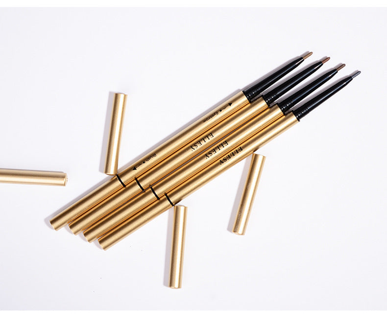 JMT-074954 Slim Waterproof Eyebrow Pencil with Spiral Brush - Long-Lasting Natural Finish in Various Shades