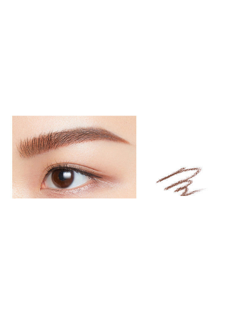 JMT-074954 Slim Waterproof Eyebrow Pencil with Spiral Brush - Long-Lasting Natural Finish in Various Shades