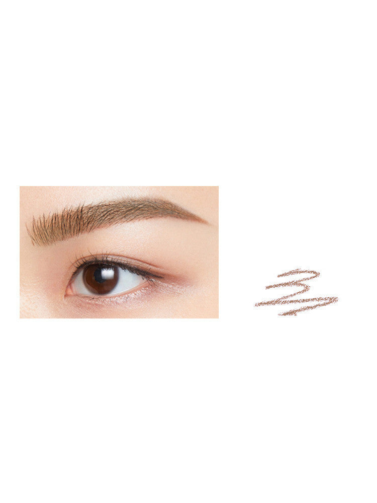 JMT-074954 Slim Waterproof Eyebrow Pencil with Spiral Brush - Long-Lasting Natural Finish in Various Shades