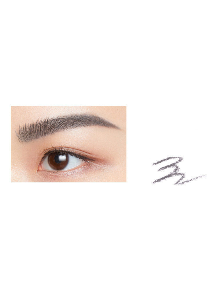 JMT-074954 Slim Waterproof Eyebrow Pencil with Spiral Brush - Long-Lasting Natural Finish in Various Shades