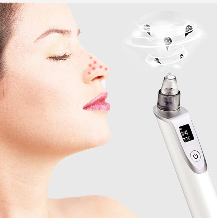 JMT-075082 Ultrasonic Blackhead Removal Device with Infrared Light and Multi-Function Features