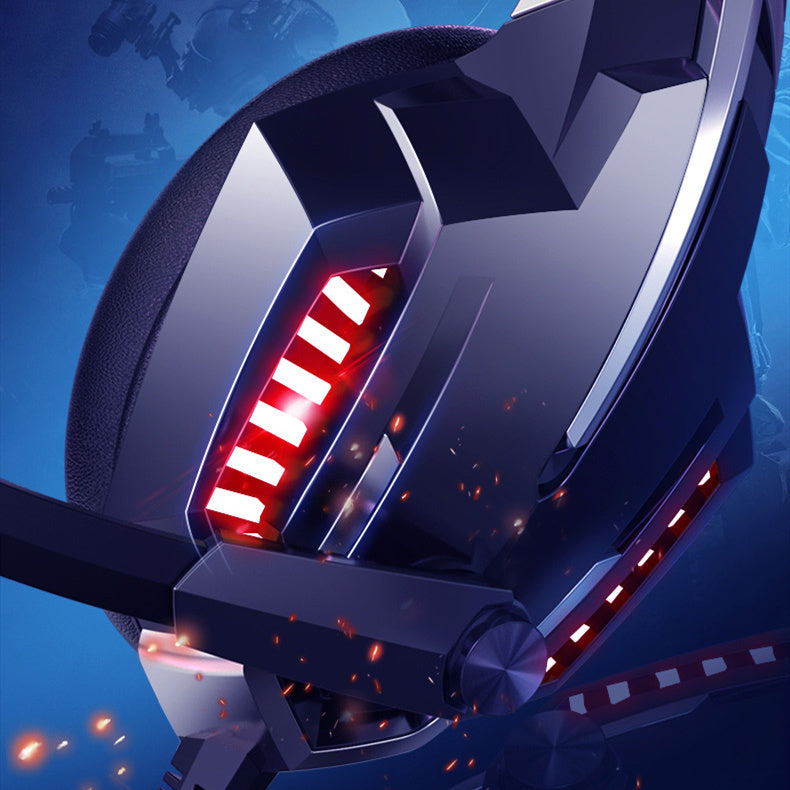 JMT-075338 Wired Gaming Headset with Microphone - ONIKUMA K18, 3.5mm Plug, 20Hz-20kHz Frequency Response, Comfortable Protein Skin Ear Cushions