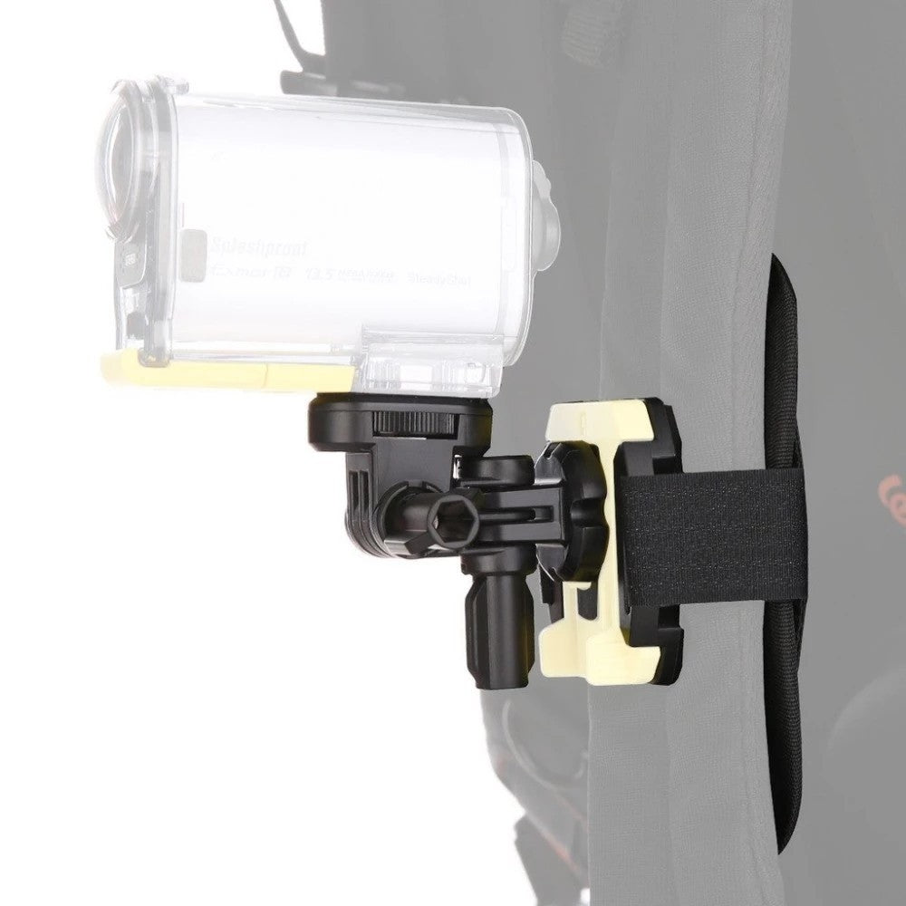 JMT-075530 Adjustable Backpack Clip for Action Cameras with Stabilizer and Arm Kit
