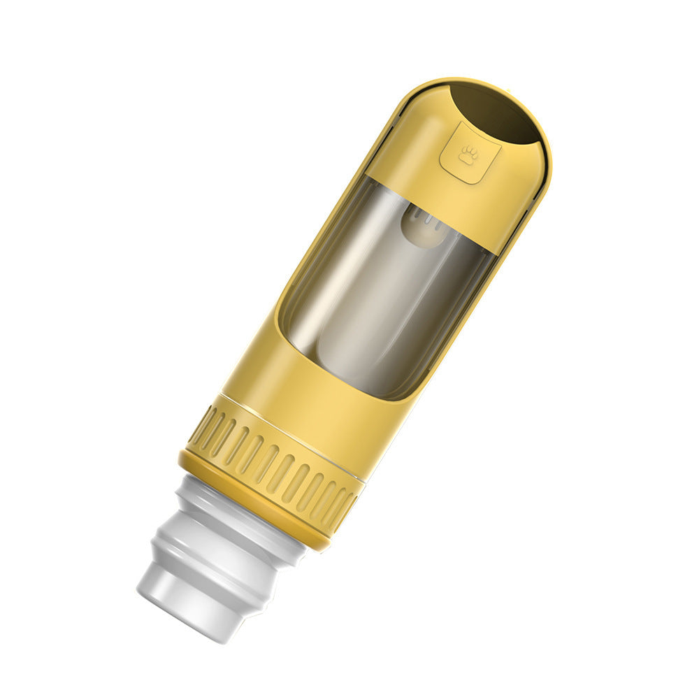 JMT-075658 Portable Leak-Proof Dog Water Bottle with Integrated Bowl for Travel and Hiking