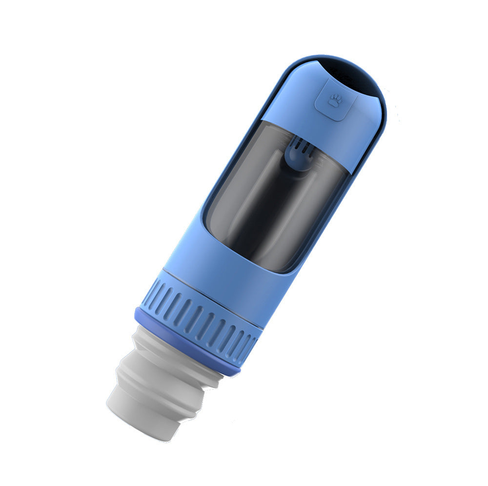 JMT-075658 Portable Leak-Proof Dog Water Bottle with Integrated Bowl for Travel and Hiking