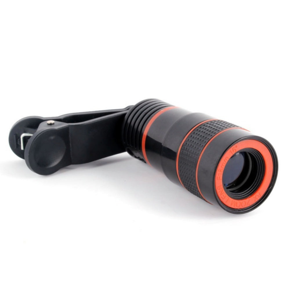 JMT-075850 4-in-1 Cell Phone Lens Kit: Telephoto, Fisheye, Wide Angle, Macro