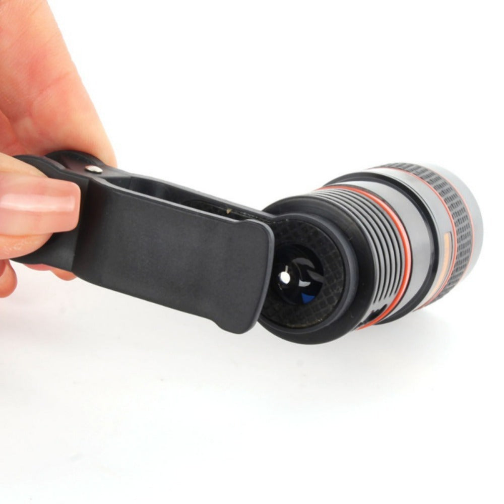 JMT-075850 4-in-1 Cell Phone Lens Kit: Telephoto, Fisheye, Wide Angle, Macro