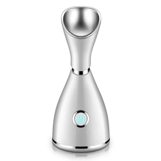 JMT-075978 Pearl White Facial Steamer for Deep Cleansing and Humidification