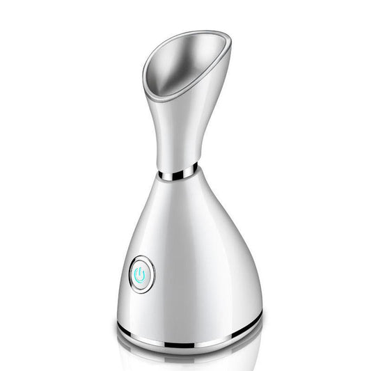 JMT-075978 Pearl White Facial Steamer for Deep Cleansing and Humidification