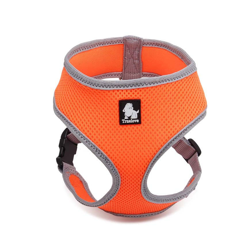 JMT-076170 Breathable Mesh Dog Harness with Safety Sling for Small & Medium Dogs