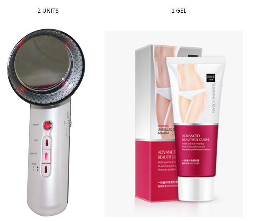 JMT-076234 Three-in-One Body Shaping Slimming Instrument with Cream, Infrared, Ultrasonic, and Color Light Features