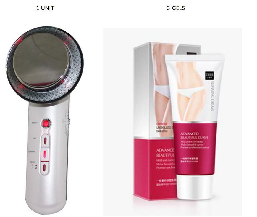 JMT-076234 Three-in-One Body Shaping Slimming Instrument with Cream, Infrared, Ultrasonic, and Color Light Features