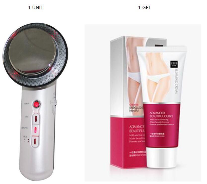 JMT-076234 Three-in-One Body Shaping Slimming Instrument with Cream, Infrared, Ultrasonic, and Color Light Features