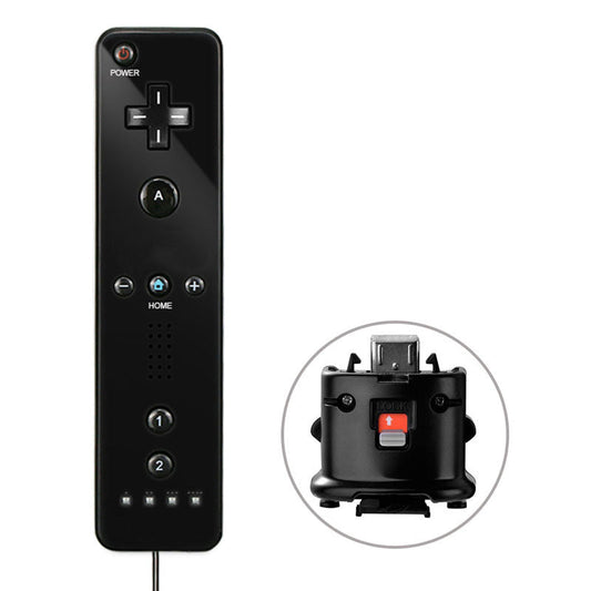 JMT-076298 Wii Wireless Gamepad - Ergonomic Design, No Built-in Accelerator, Compatible with Wii Console
