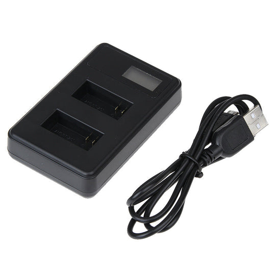 JMT-076362 Dual Battery Charger with LCD Power Display for Gopro Hero3/3+