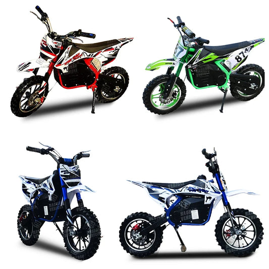 JMT-076746 Electric Dirt Bike for Kids 500W 800W 1000W Motor Off-Road Two-Wheeler Sports Dirt Bike , Top Speed 27.9 mph