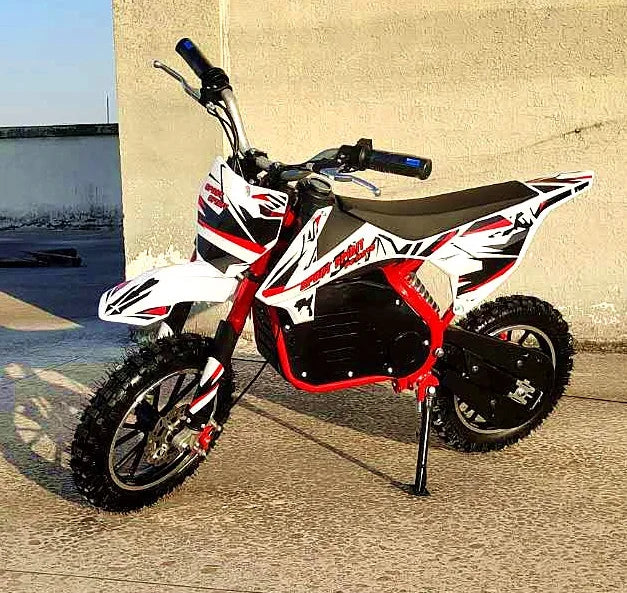 JMT-076746 Electric Dirt Bike for Kids 500W 800W 1000W Motor Off-Road Two-Wheeler Sports Dirt Bike , Top Speed 27.9 mph