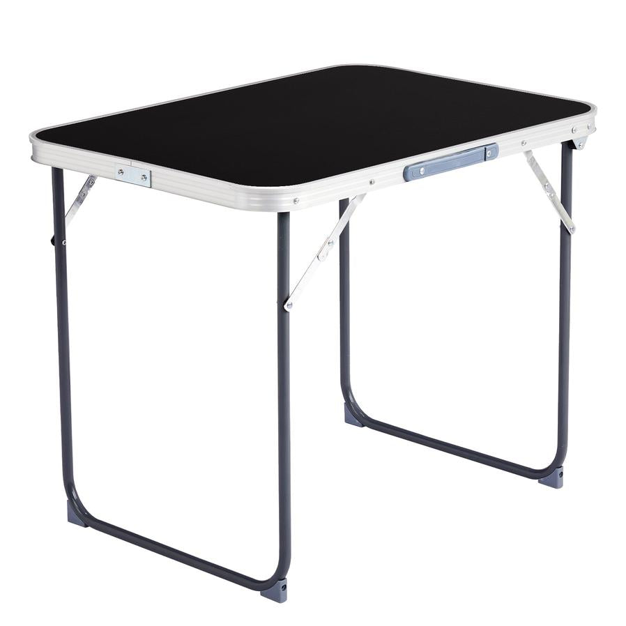 JMT-076874 2.3ft Lightweight Outdoor Folding Table with Aluminum Alloy Top, 50kg Capacity
