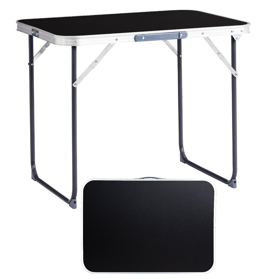 JMT-076874 2.3ft Lightweight Outdoor Folding Table with Aluminum Alloy Top, 50kg Capacity