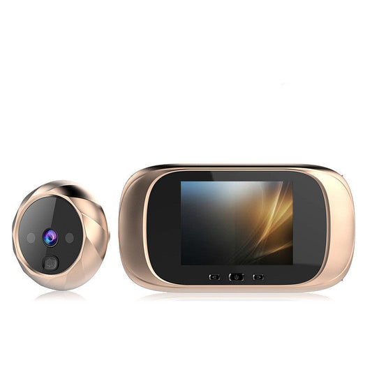 JMT-077002 Intelligent Visual Cat Eye Door Mirror with Infrared Night Vision and Photo Function, 2.8-Inch LCD Display