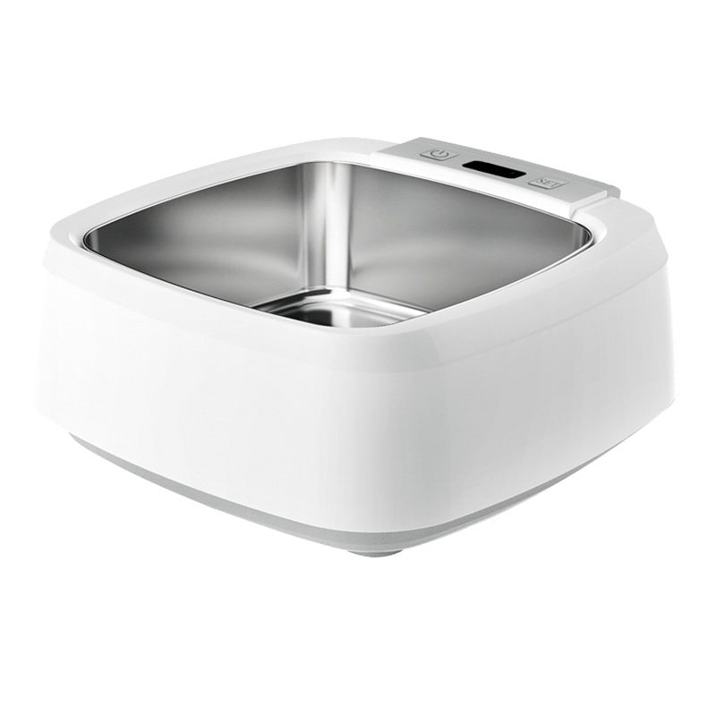 JMT-077002 Round Stainless Steel Smart Heating Bowl for Dogs and Cats, Detachable Design