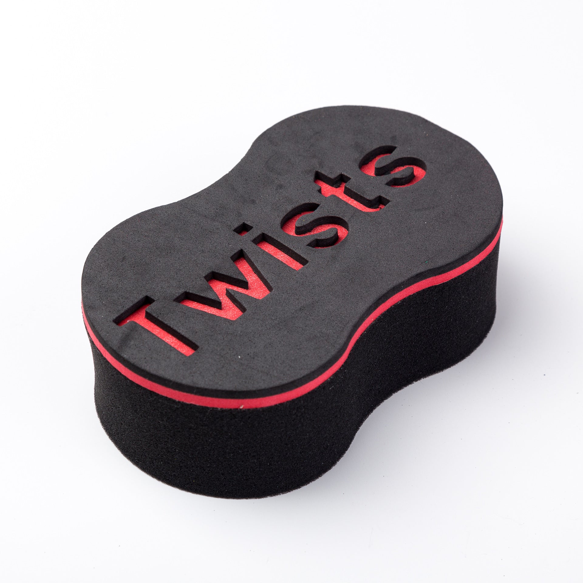 JMT-077130 Curly Hair Twist Sponge - 14.5 x 9.5 x 5.5 cm, Made of Soft Sponge Material