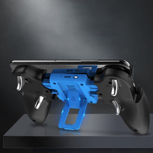 JMT-077450 Metal Button Gamepad for iOS - Bluetooth Compatible - Model S7 - ABS + Zinc Alloy - Entry to Hardcore Level Gaming Accessory