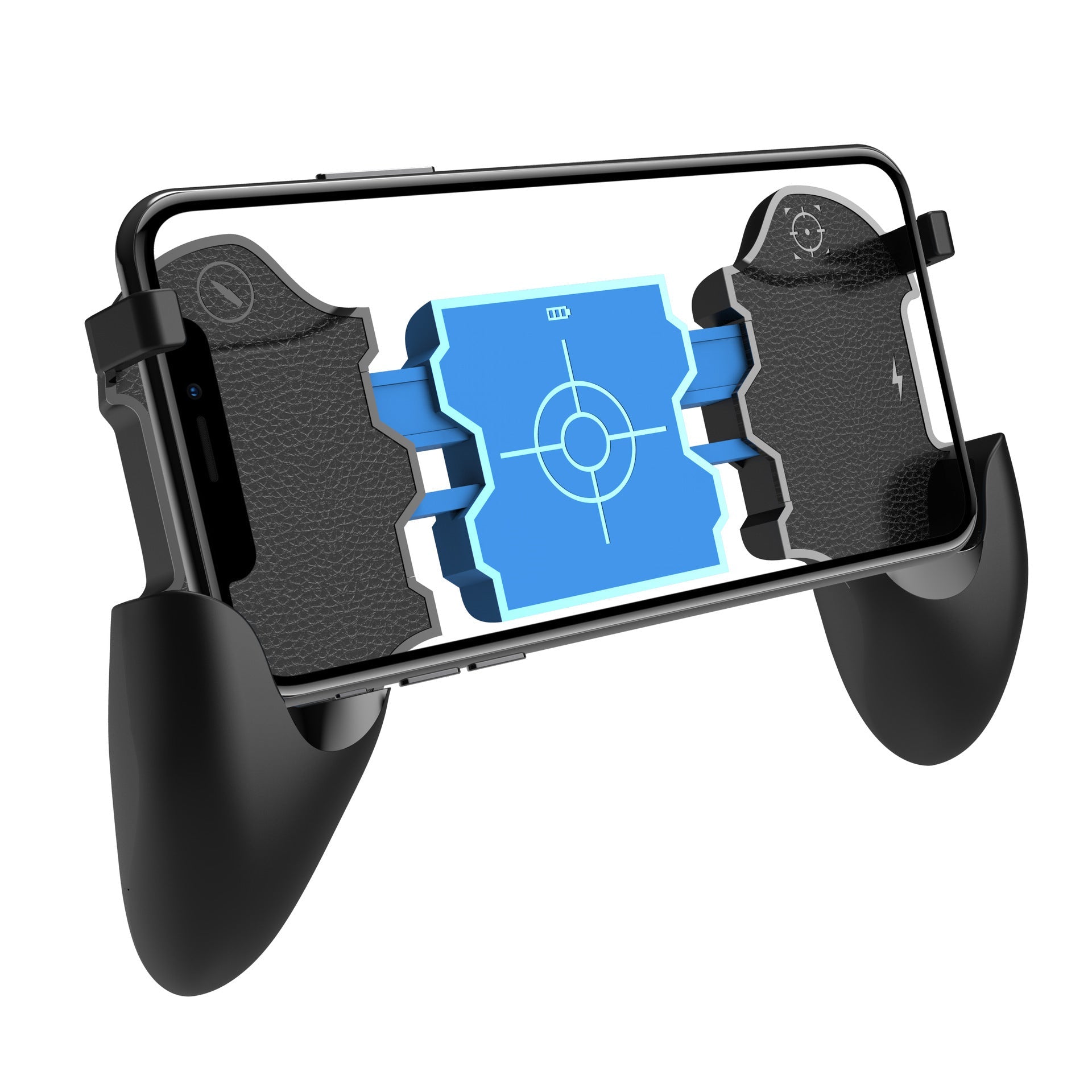 JMT-077450 Metal Button Gamepad for iOS - Bluetooth Compatible - Model S7 - ABS + Zinc Alloy - Entry to Hardcore Level Gaming Accessory