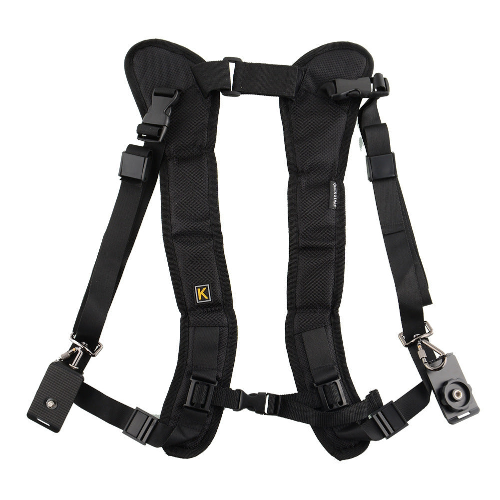 JMT-077514 Dual-Camera Ergonomic Sling Strap for SLR Photography