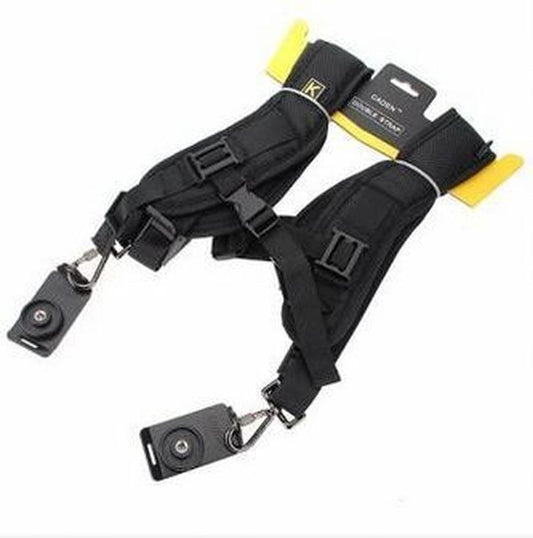 JMT-077514 Dual-Camera Ergonomic Sling Strap for SLR Photography