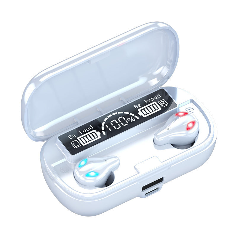 JMT-077642 Waterproof Wireless Binaural Headset with Bluetooth 5.0 and Long Battery Life