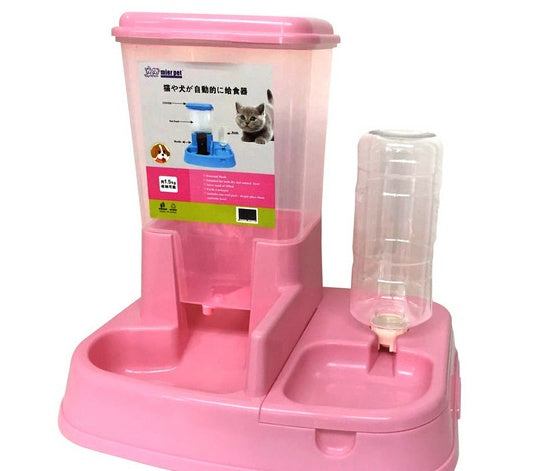 JMT-078154 Automatic Pet Feeder with Adjustable Dispensing Rate - 3KG Capacity, Size: 38cm x 29cm x 39cm