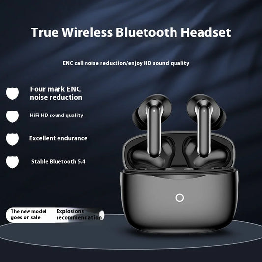 JMT-078154 Wireless In-Ear Earphones with LED ENC Call Noise Reduction for Sports Listening
